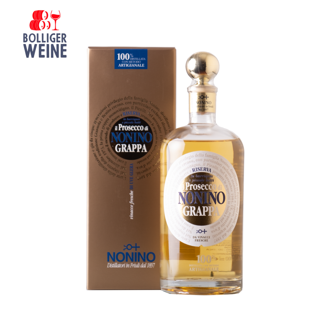 X Grappa Nonino da Prosecco Reserva in Barrique 0.5l