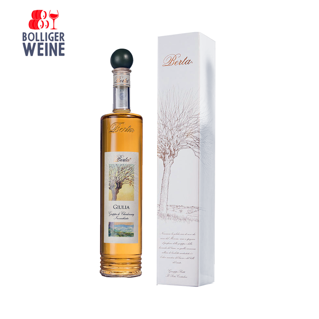 X Grappa di Chardonnay (Berta) e Cortese Invecchiata Giulia - 0.7l