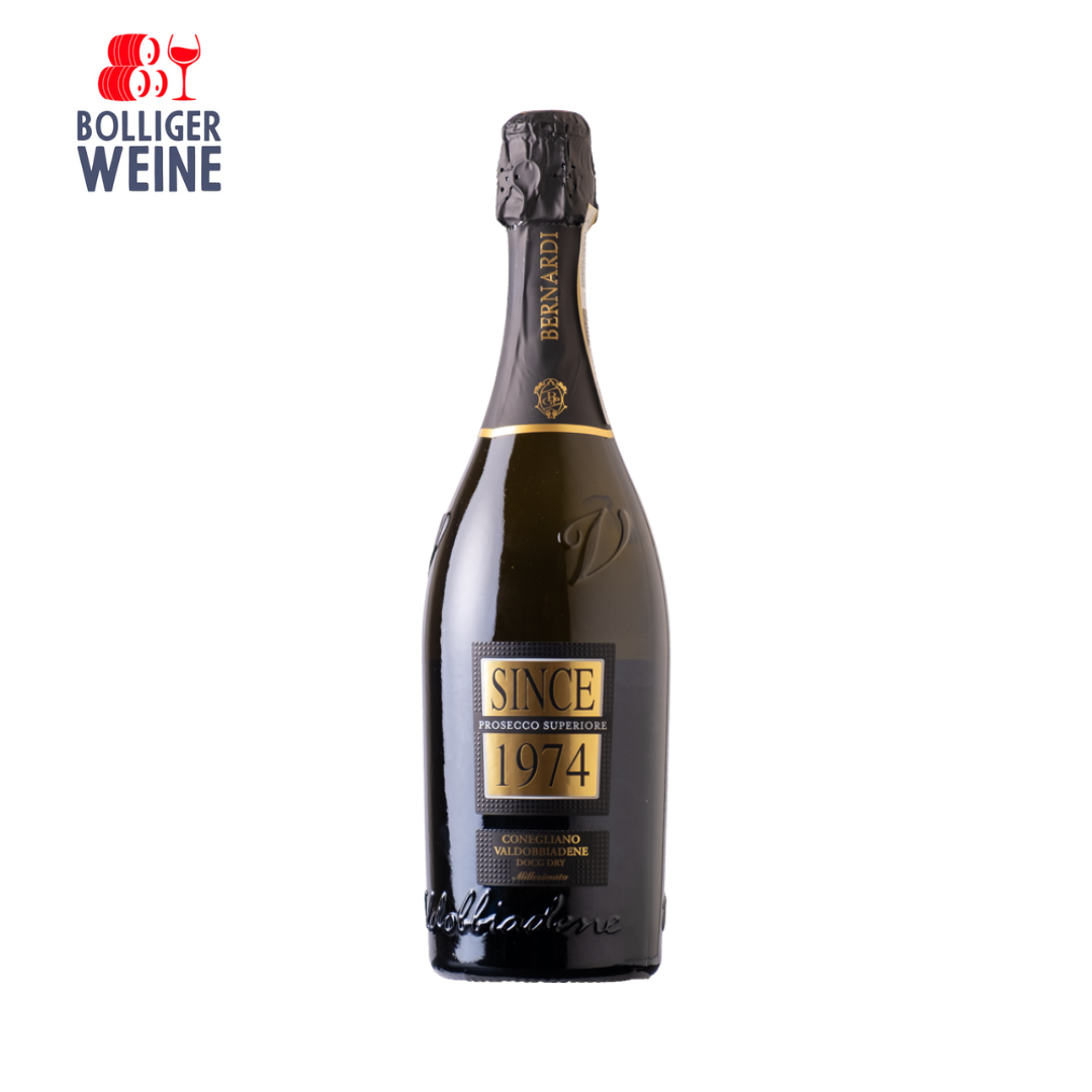 Prosecco Since 1974 Superiore Conegliano Valdobbiadene DOCG Millesimato Dry