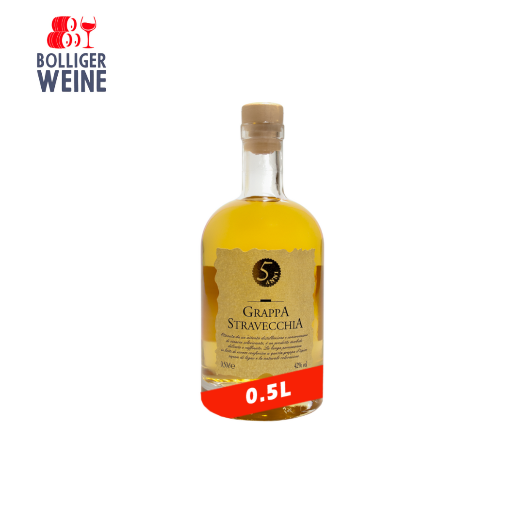 X Grappa Zanin Stravecchia 5 anni - 0.5l