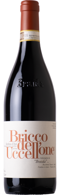 Bricco dell'Uccellone" Braida Barbera d'Asti DOCG 2019 - 1.5 L Magnum in 3er Holzkiste