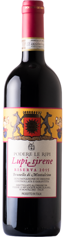 Lupi e Sirene” Brunello di Montalcino Riserva DOCG 2015 - 0.75l