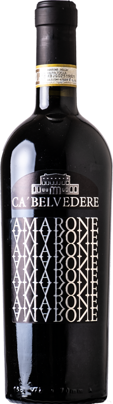 Ca'Belvedere DOCG Amarone della Valpolicella Classico 2018 - 0.75l in 6er Holzkiste