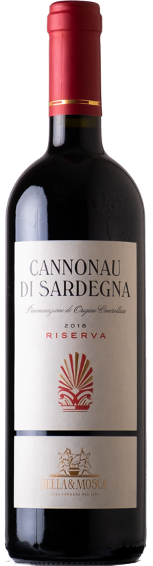 CANNONAU DI SARDEGNA DOC RISERVA Sella & Mosca 2018 - 0.75 Liter