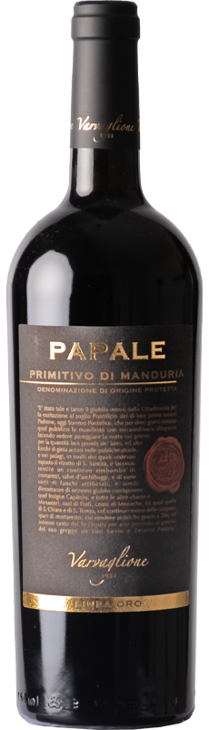 Papale Primitivo di Manduria DOP Linea Oro 2019 - 0.75l