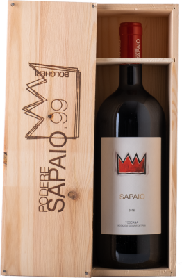 Sapaio Bolgheri DOC Podere Sapaio 2020 - 1.5 L Magnum in Holzkiste (limitiert)